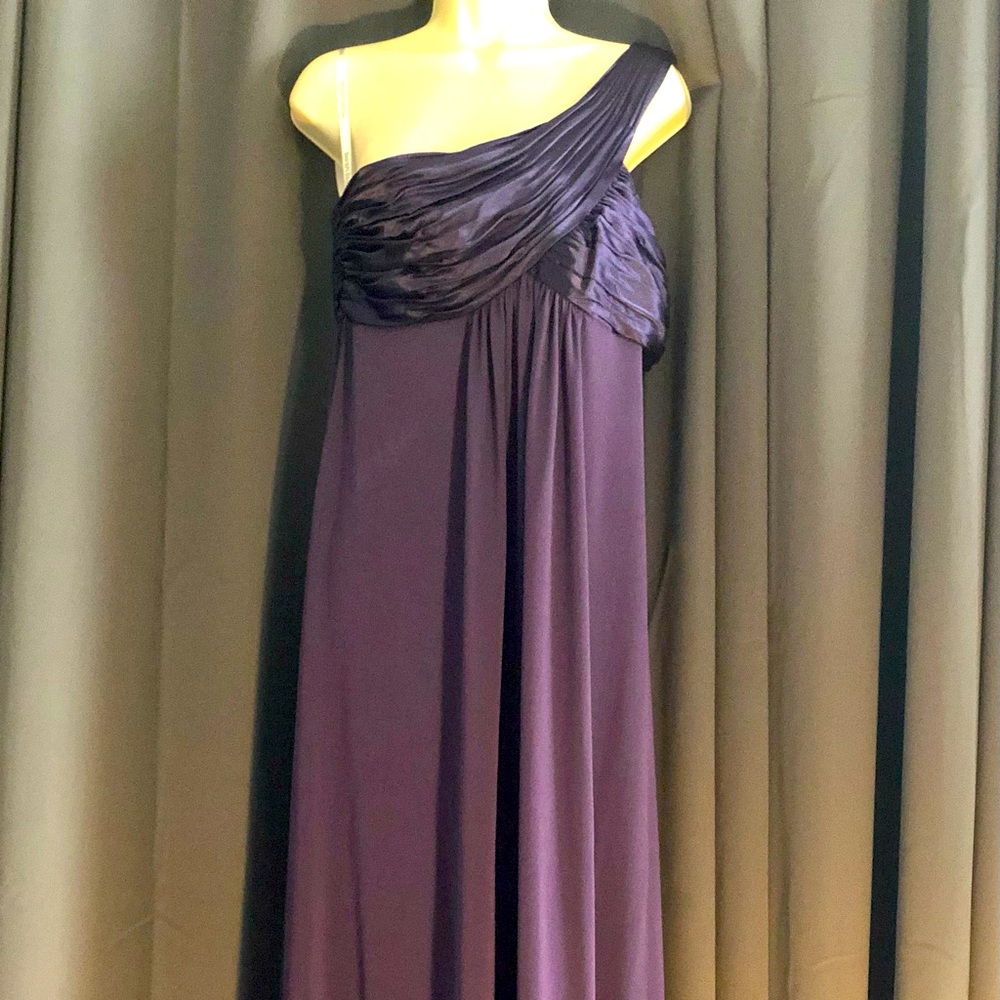 Purple formal dress
